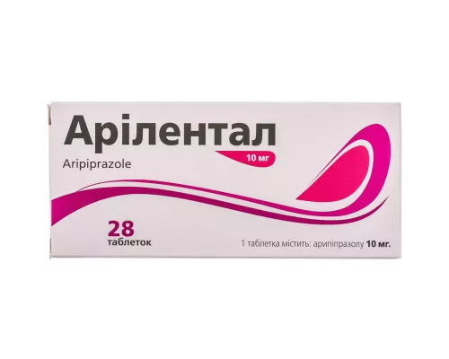 Арілентал, таблетки, 10 мг, №28 | интернет-аптека Farmaco.ua