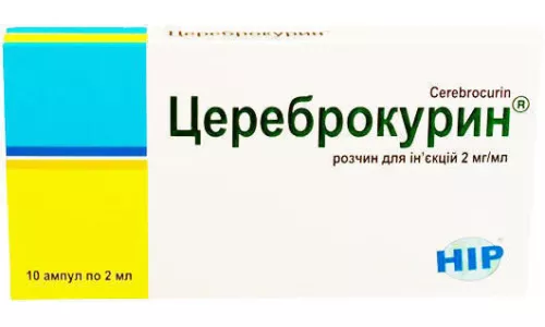 Цереброкурин®, раствор для инъекций, ампулы 2 мл, №10 | интернет-аптека Farmaco.ua