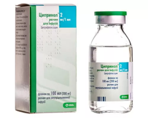 Ципринол, розчин, флакон, 100 мл/200 мг, №1 | интернет-аптека Farmaco.ua