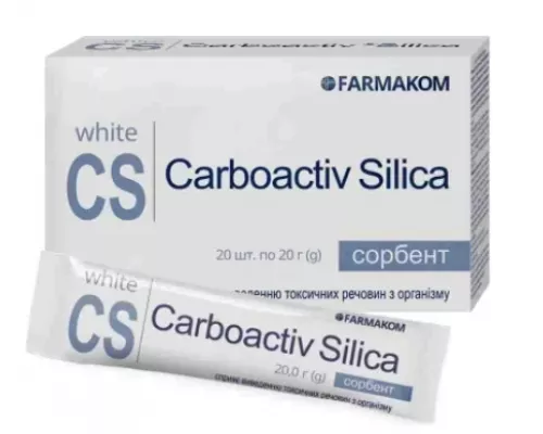 Карбоактив Silica, гель, саше 20 г, №20 | интернет-аптека Farmaco.ua