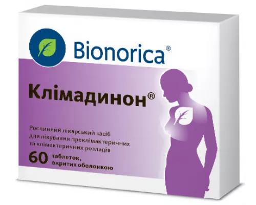 Климадинон®, таблетки покрытые оболочкой, №60 | интернет-аптека Farmaco.ua