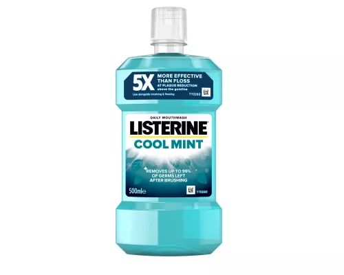 Listerine Свежая Мята, ополаскиватель для ротовой полости, 500 мл | интернет-аптека Farmaco.ua