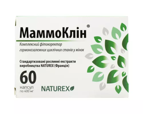 Маммоклін, капсули 400 мг, №60 | интернет-аптека Farmaco.ua