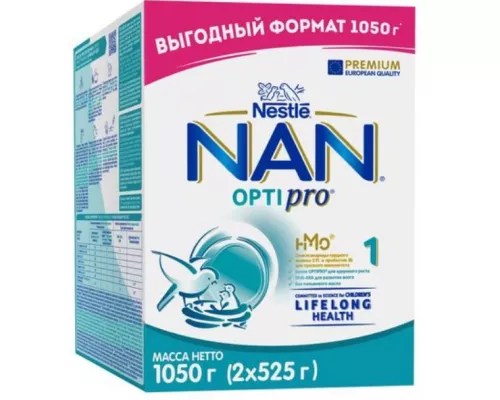 НАН 1 Optipro, суха молочна суміш, з народження, 525 г, №2 | интернет-аптека Farmaco.ua