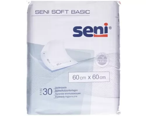 Пелёнки Seni Soft Basic, 60х60 см, №30 | интернет-аптека Farmaco.ua