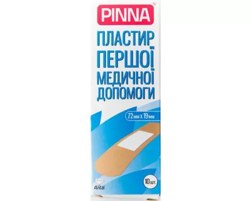 Пластырь первой медицинской помощи, 72 х 19 мм, №10 | интернет-аптека Farmaco.ua