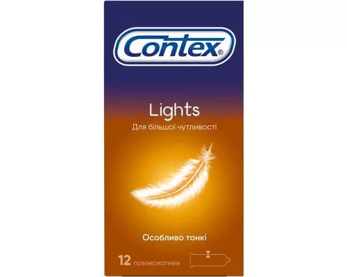 Презервативи Contex Lights, ультратонкі, №12 | интернет-аптека Farmaco.ua