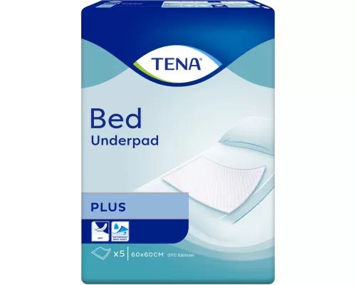 Tena Bed Plus, пелёнки, 60х60, №5 | интернет-аптека Farmaco.ua