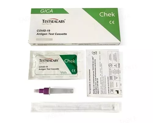 Тест-экспресс Testsealabs Covid-19 Antigen Cassette для выявления антигена коронавируса, №1 | интернет-аптека Farmaco.ua